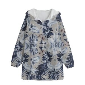 Raincoat Navy Jungle