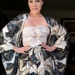 Perla Palazzo Pants And Kimono